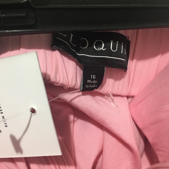 Eloquii pink full midi skirt - Picture 8 of 8